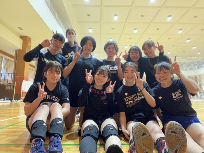女子バレーボール部